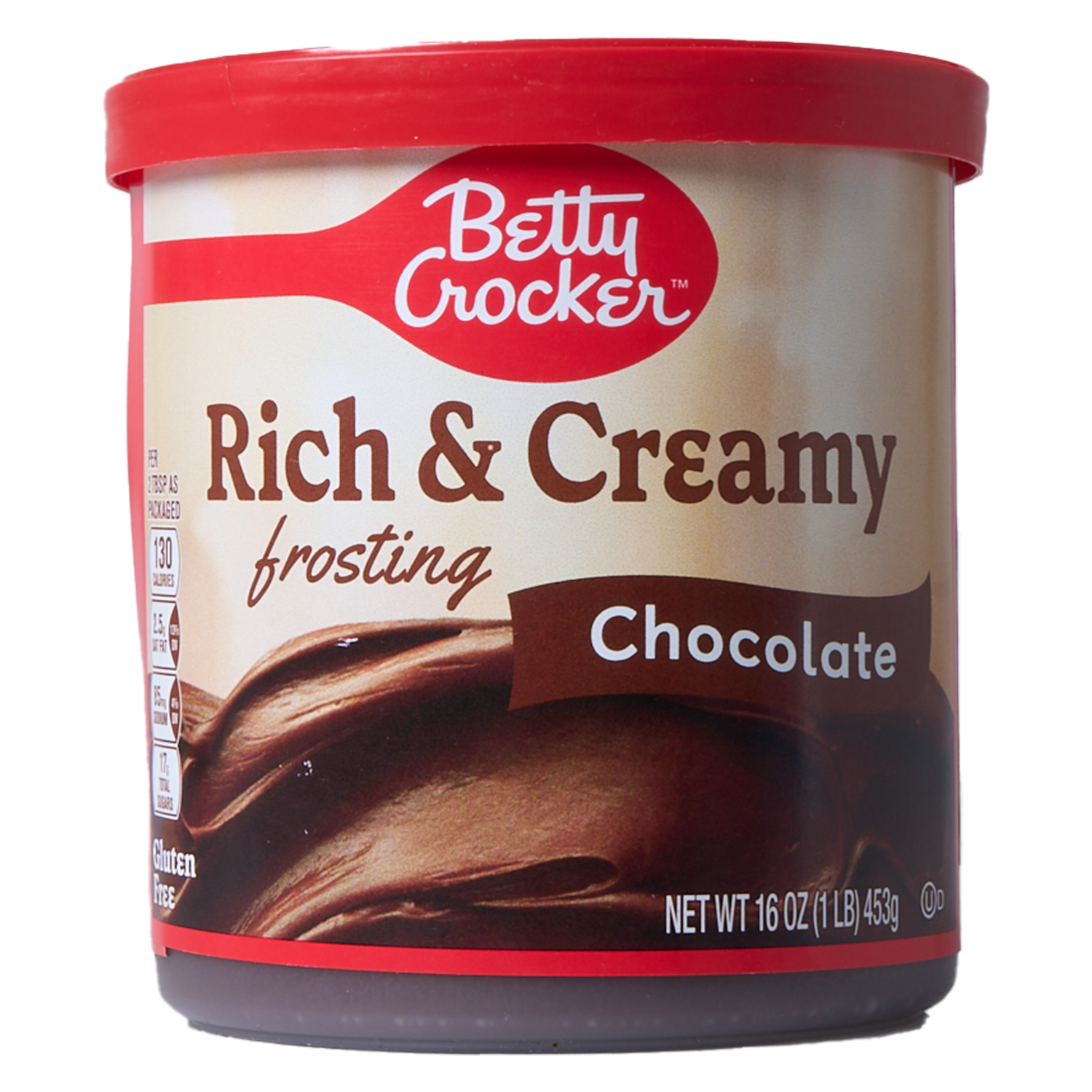 Cobertura Crema Dulce Chocolate Con Leche Sin Gluten BETTY CROCKER 453 G