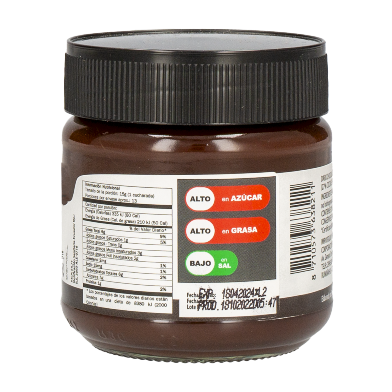 Chocolate Untable Oscuro NUSCO Frasco