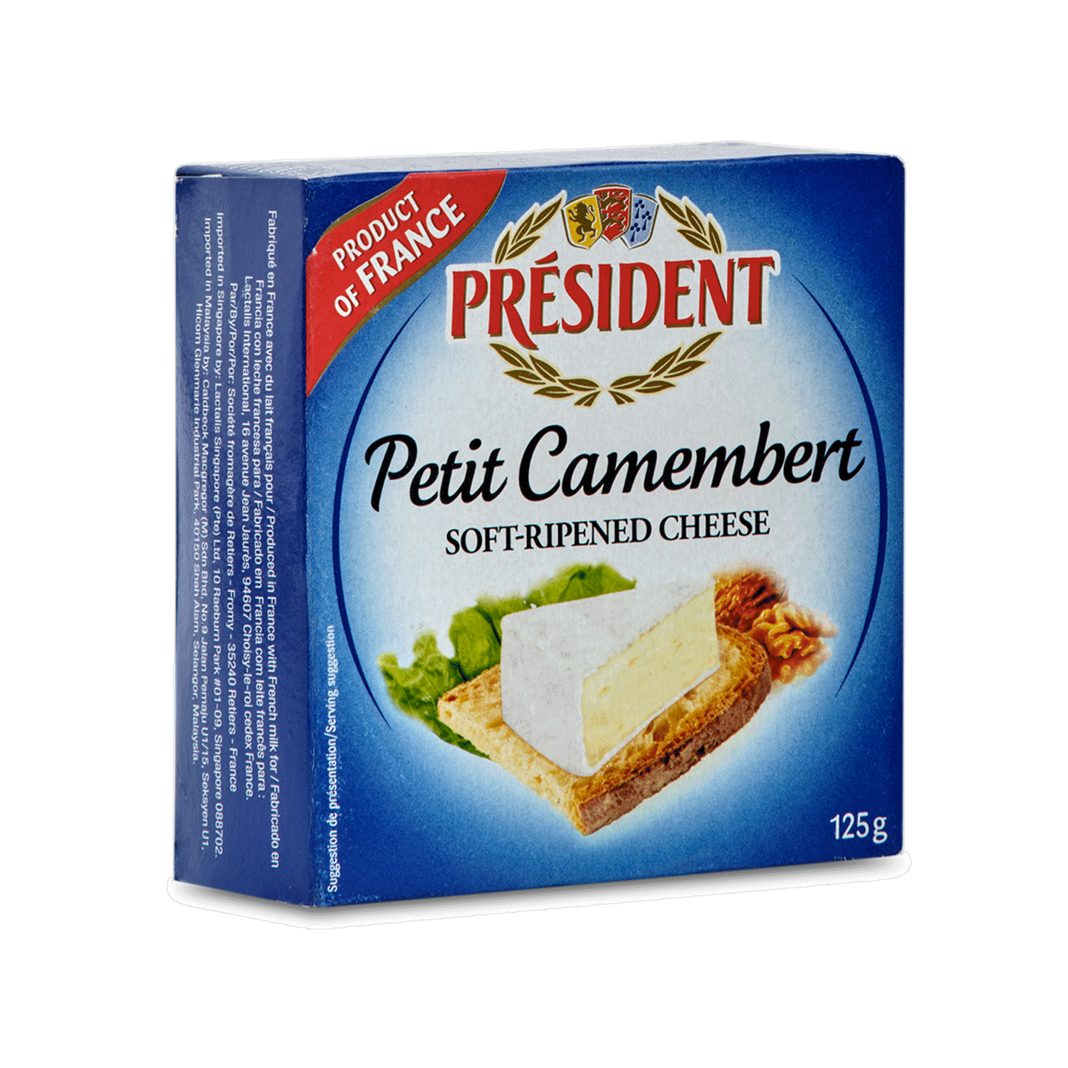 Queso Camembert PRÉSIDENT 125 G
