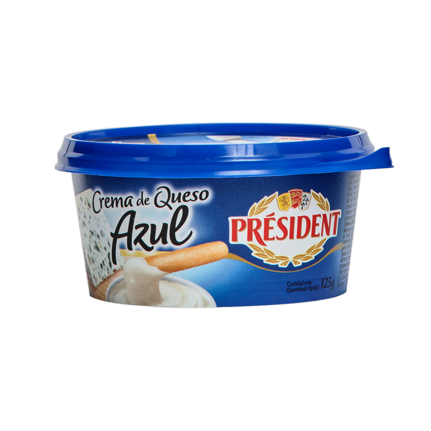 Queso Crema Azul PRÉSIDENT 125 G