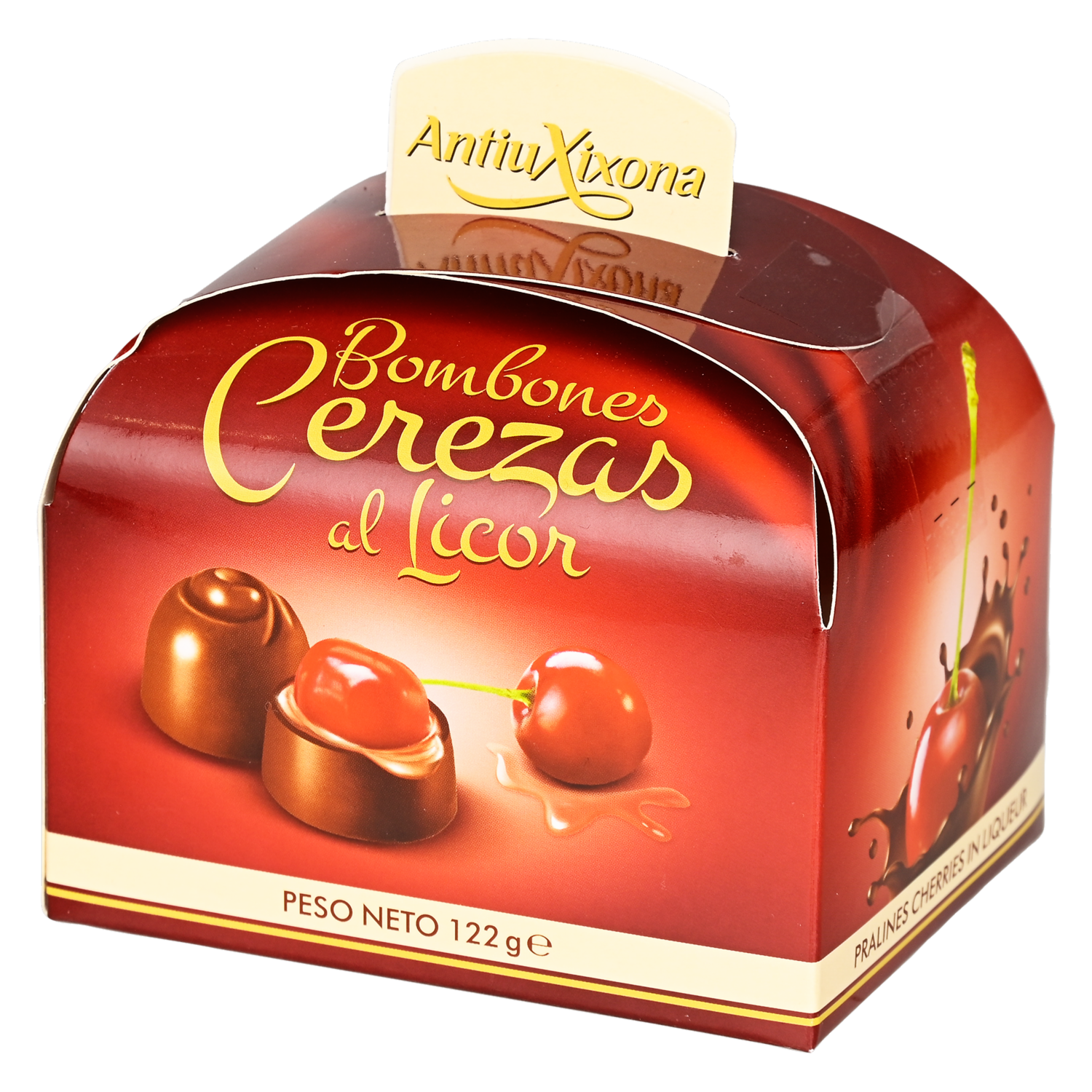Bombones De Chocolate Cerezas Al Licor ANTIUXIXONA 122G