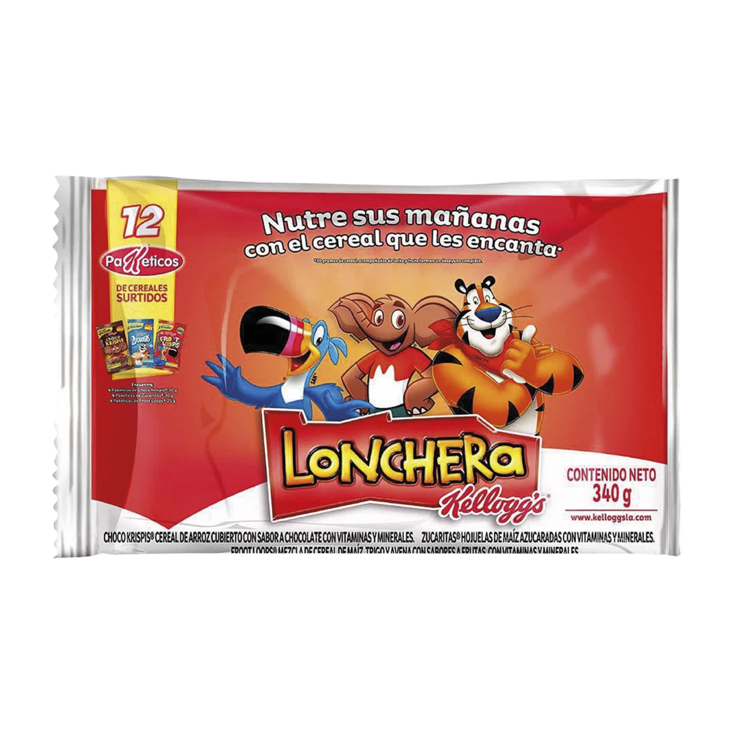 Cereal Surtido Para Lonchera KELLOGG’S 340 G