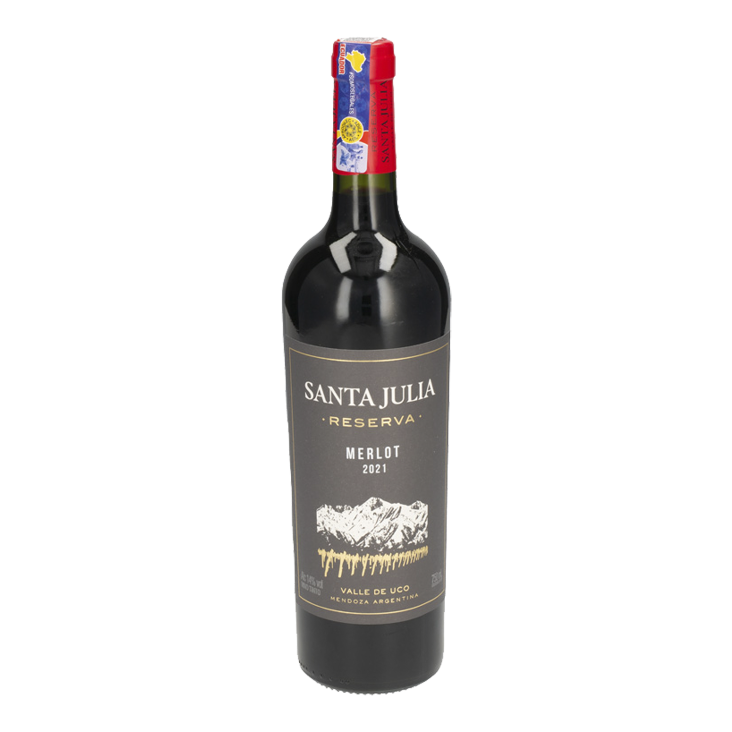 Vino Tinto Merlot Reserva SANTA JULIA 750 Ml