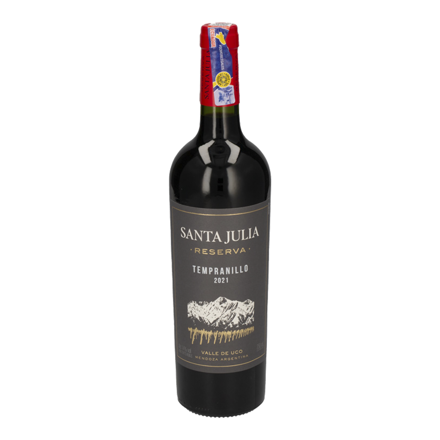 Vino Tinto Roble Tempranillo SANTA JULIA 750 Ml