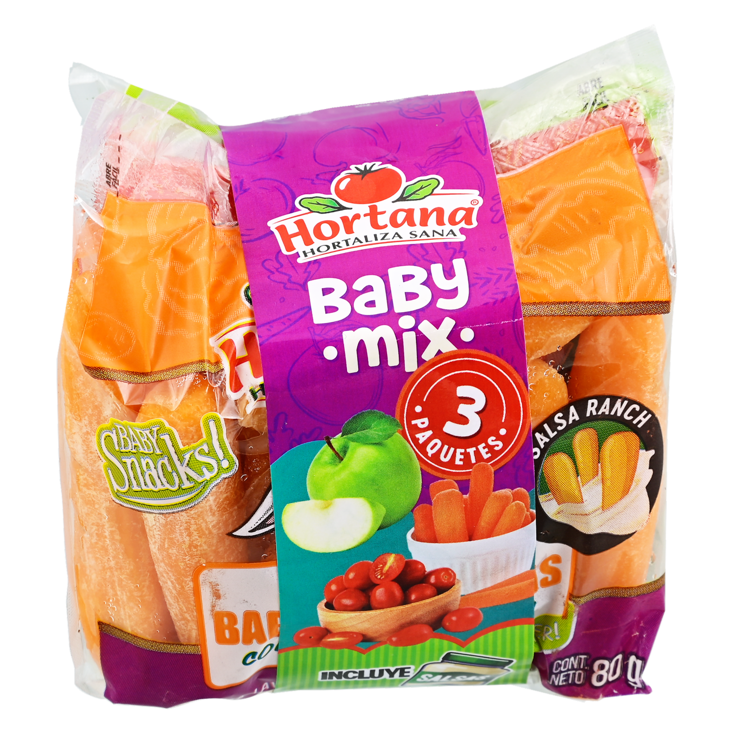 Zanahorias Baby Mix HORTANA 230 G