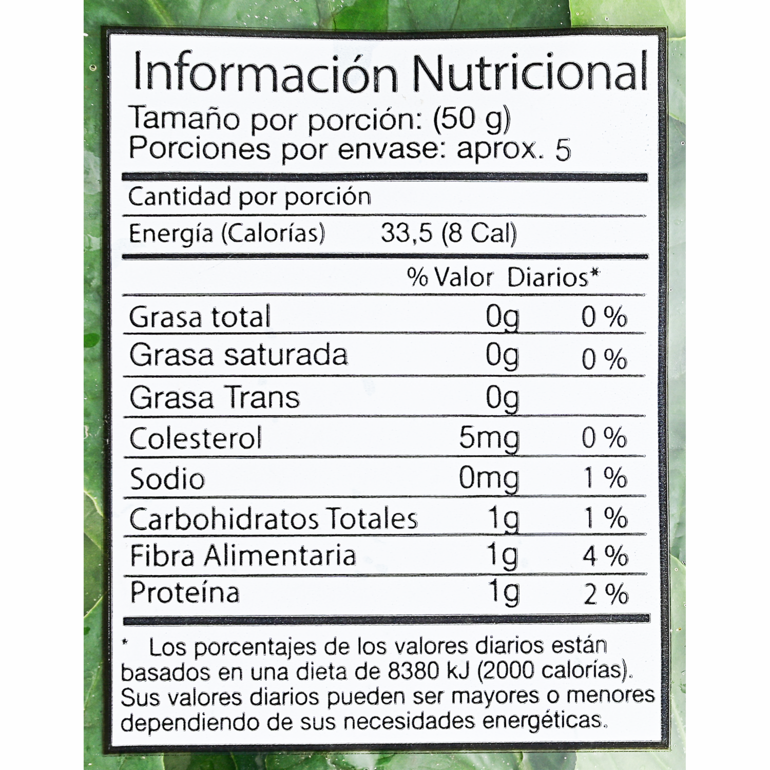 Espinaca Orgánica HORTANA 250G