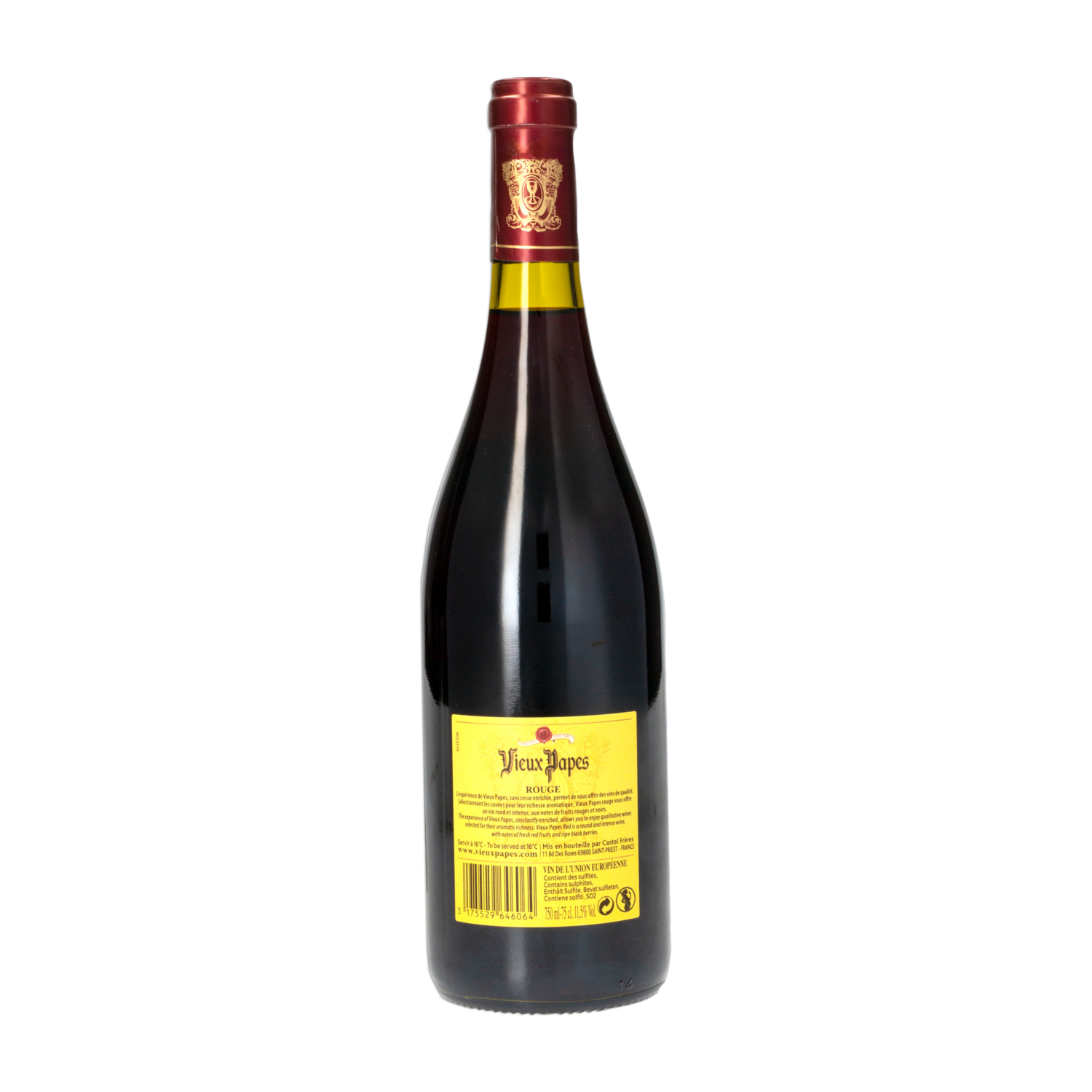 Vino Tinto Frances VIEUX PAPES 750 Ml