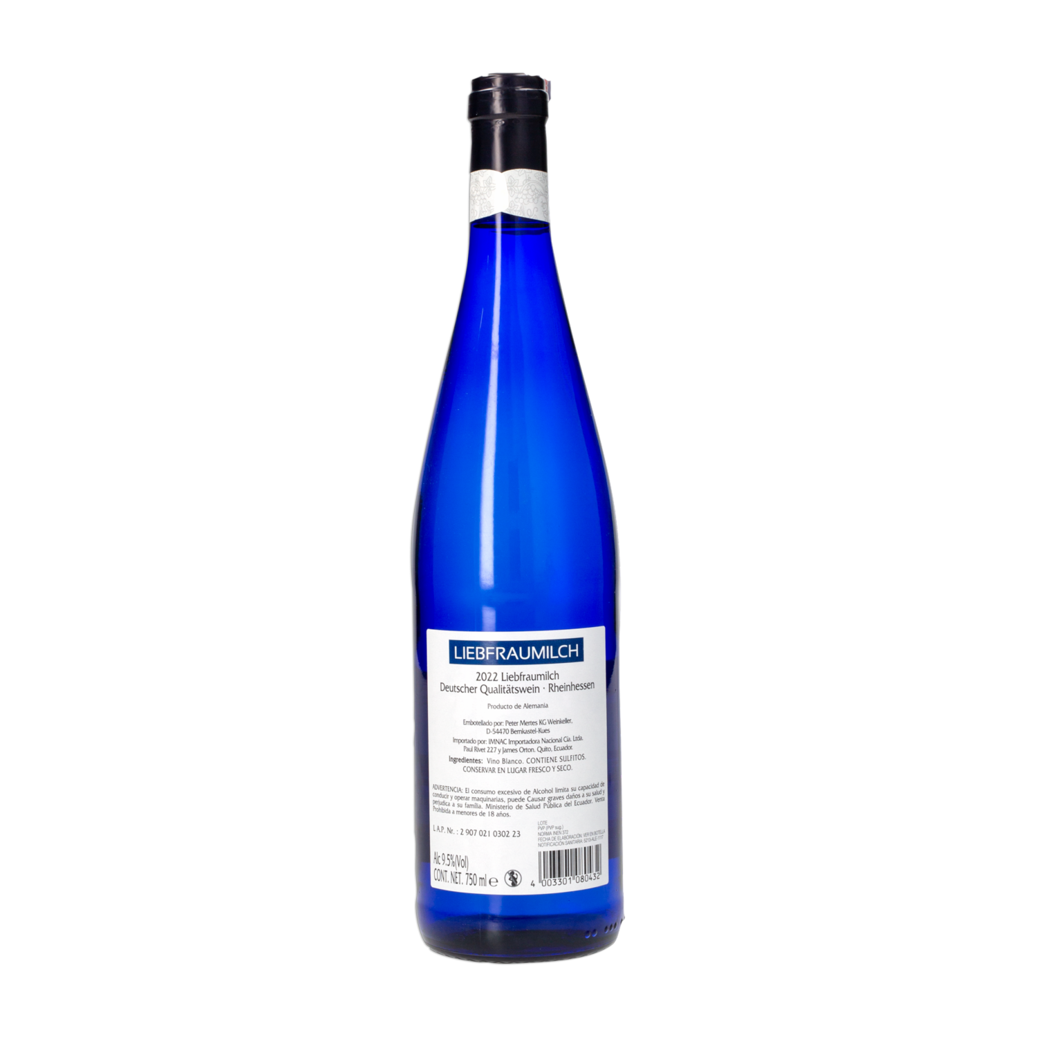 Vino Blanco Semi Dulce PETER MERTES 750 Ml
