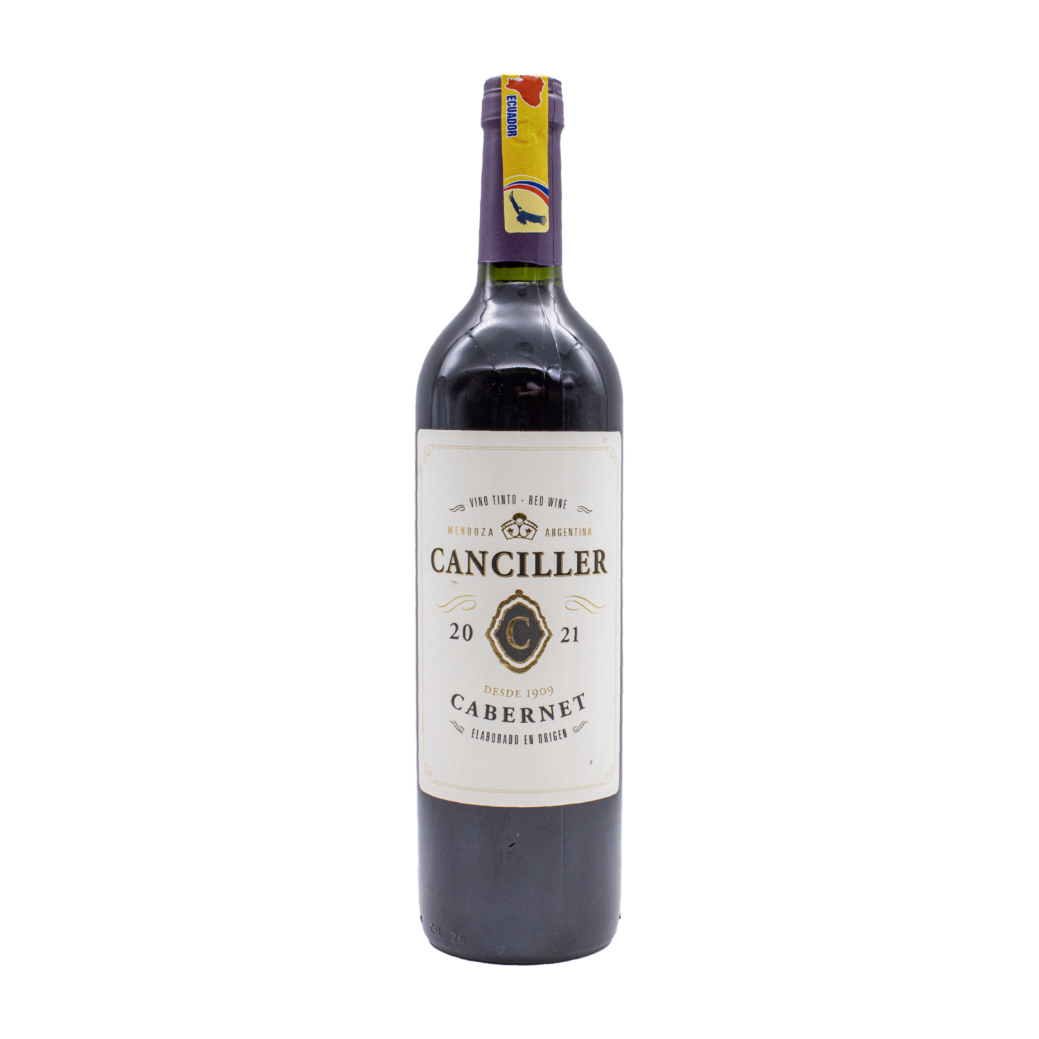 Vino Tinto Cabernet Sauvignon CANCILLER 750 Ml