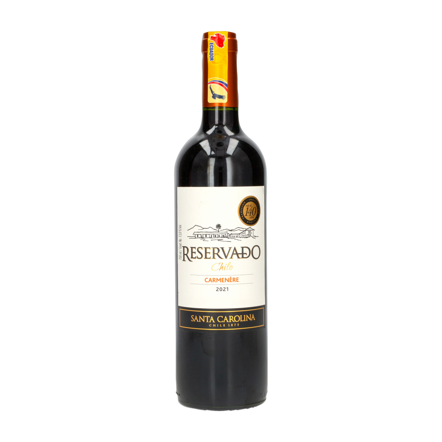 Vino Tinto Reservado Carmenere SANTA CAROLINA 750 ML