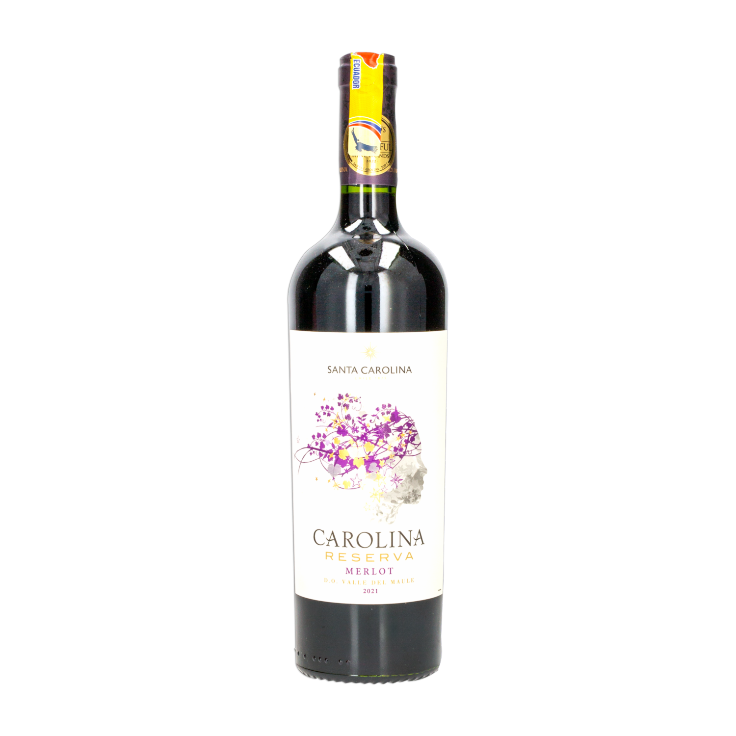 Vino Tinto Reserva Merlot SANTA CAROLINA 750 ML