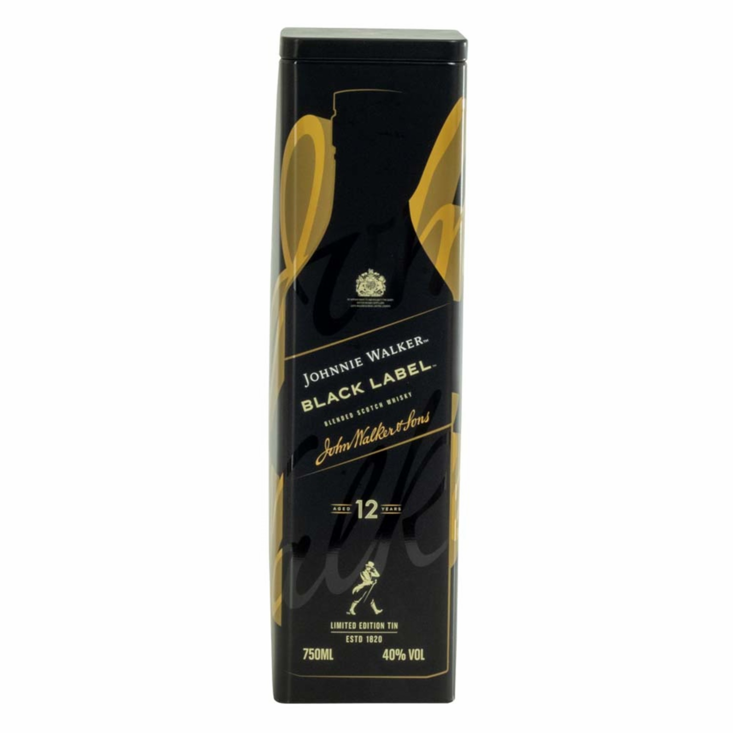 Whisky Black + Estuche JOHNNIE WALKER Botella