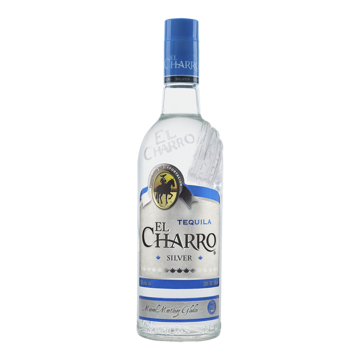 Tequila Sylver EL CHARRO 750 ML