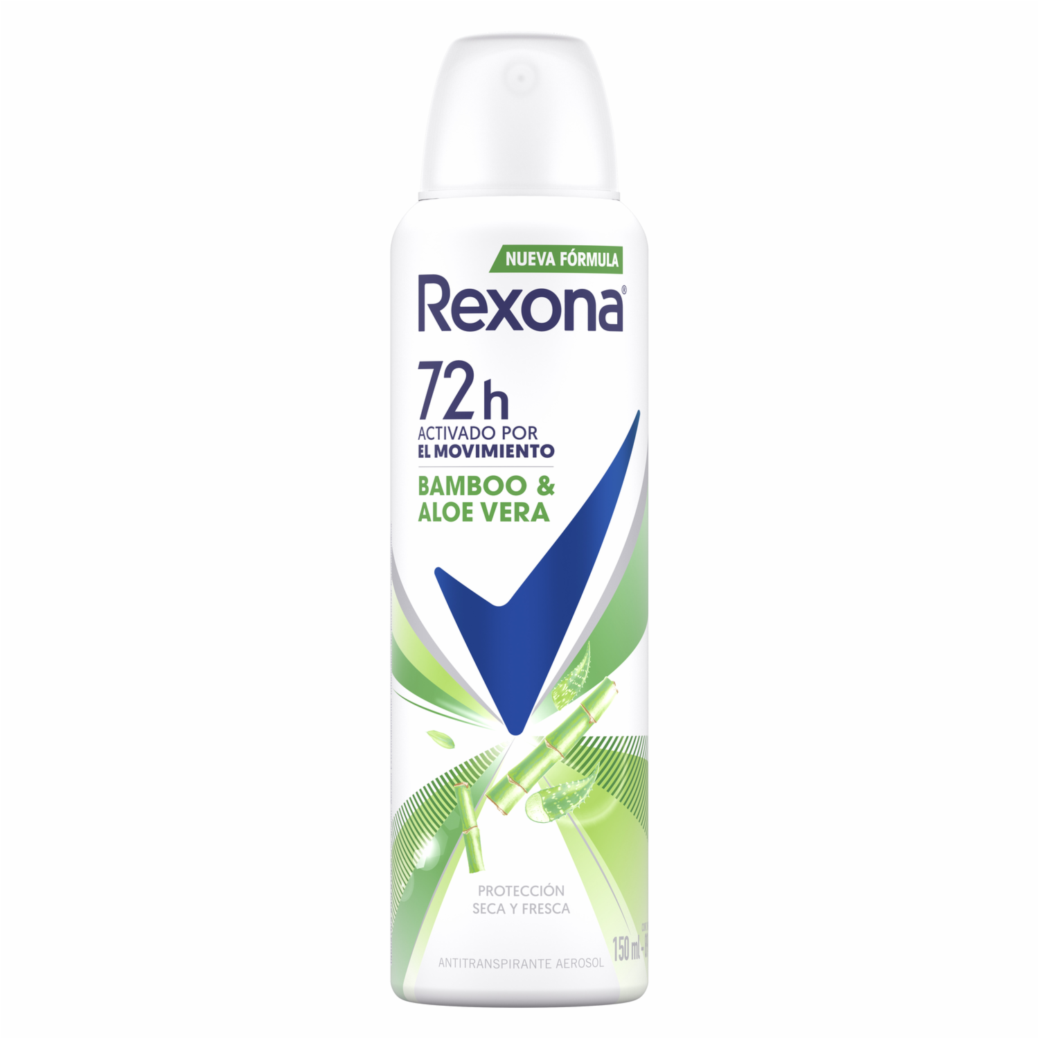 Desodorante En Aerosol Women Bamboo Y Aloe Vera REXONA 150 Ml