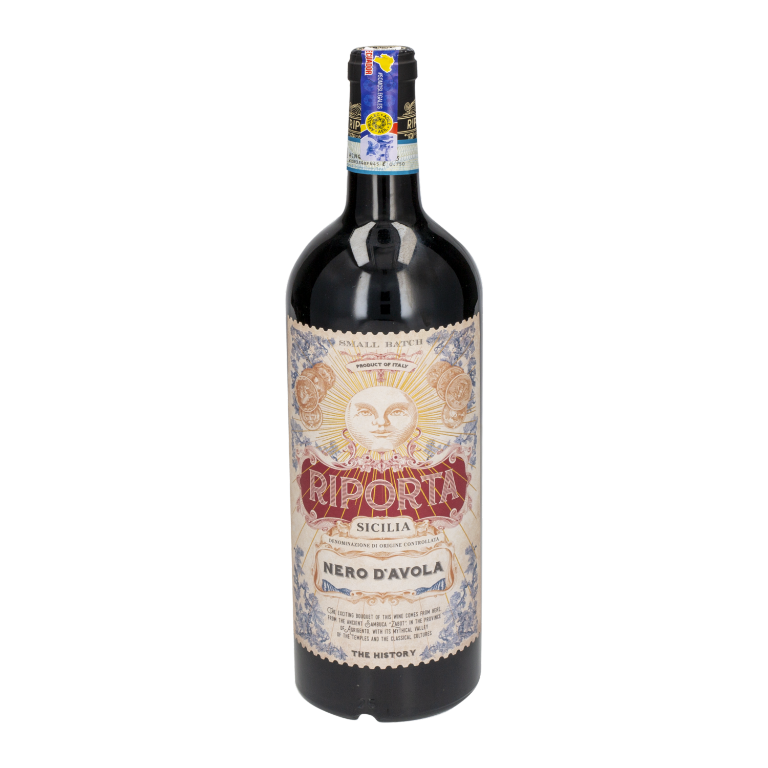 Vino Tinto Nero D’Avola RIPORTA 750 Ml