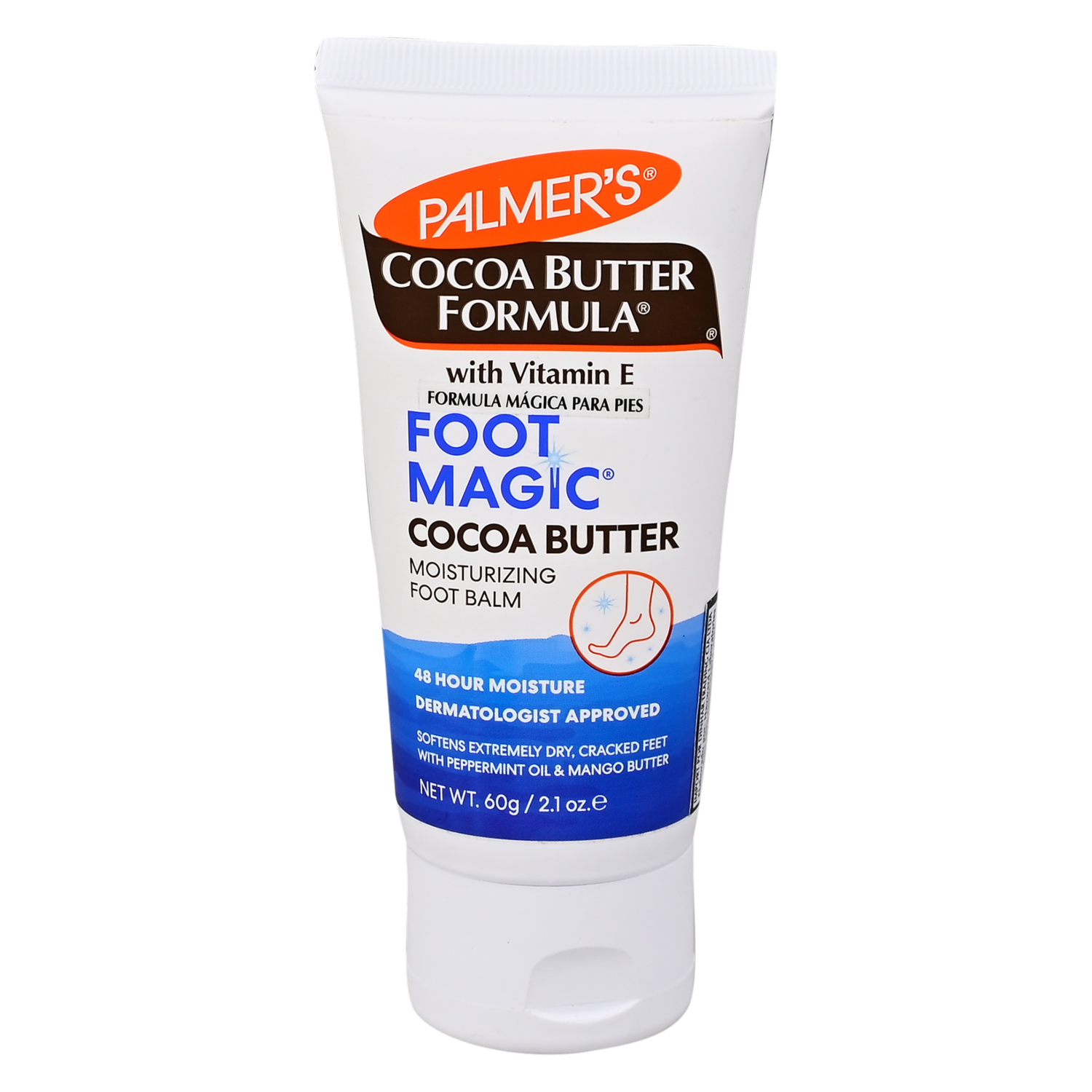 Crema Para Pies Secos Foot Magic Tube Con Manteca De Cacao Y Vitamina E PALMER’S 60 G