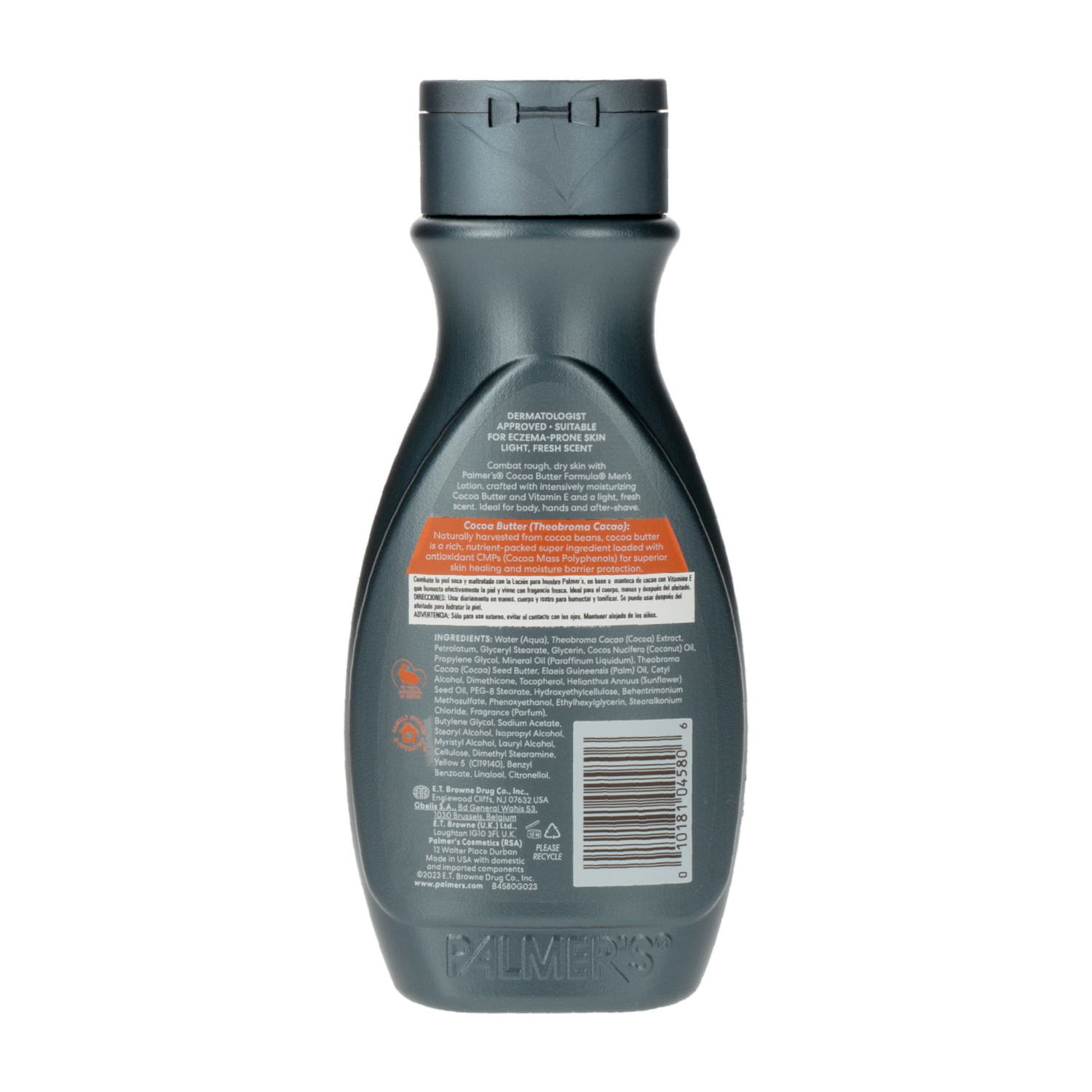 Crema Corporal Y Facial Masculina 3 En 1 Con Manteca De Cacao Y Vitamina E PALMER’S 250 Ml