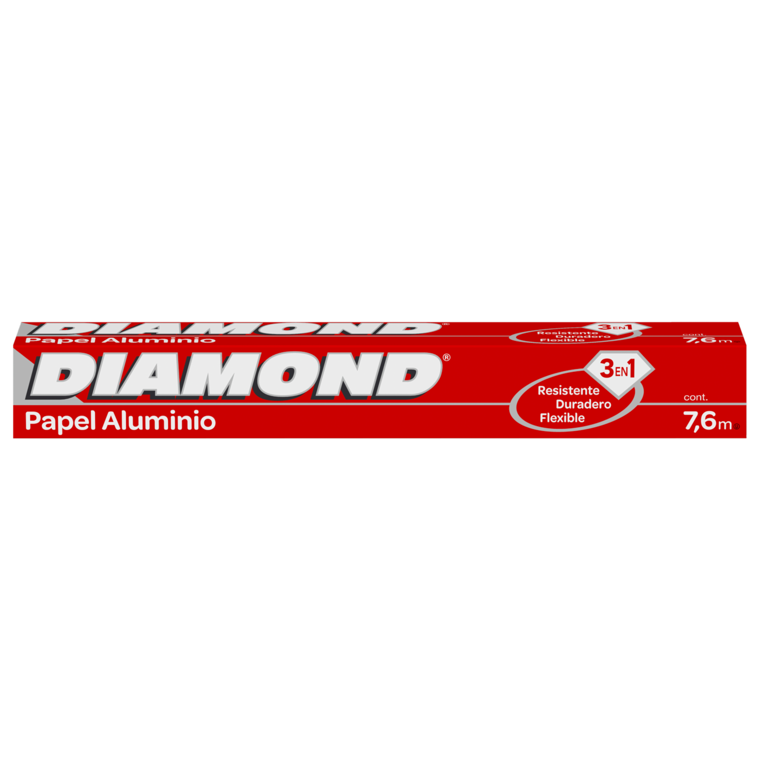 Papel Aluminio 76 M M DIAMOND 7.60 M