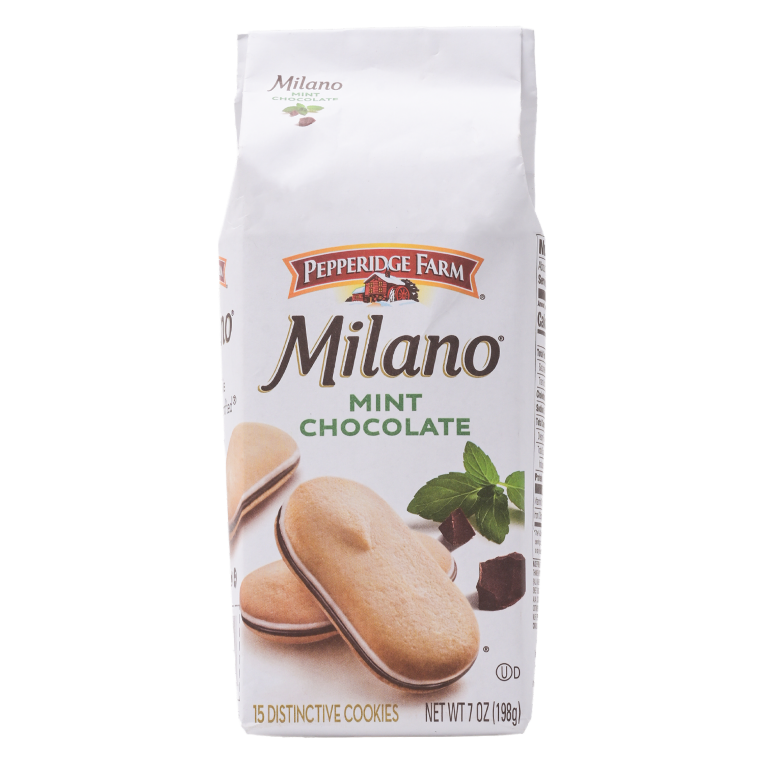 Galletas Dulces Menta MILANO 198 g
