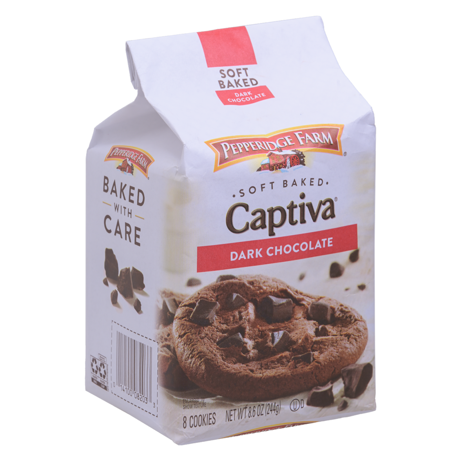 Galletas Dulces Chocolate Brownie Farm Captiva MILANO 244 g
