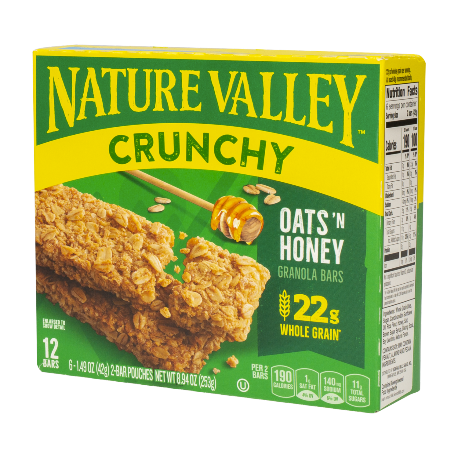 Barra De Granola Con Avena Y Miel NATURE VALLEY 253 G