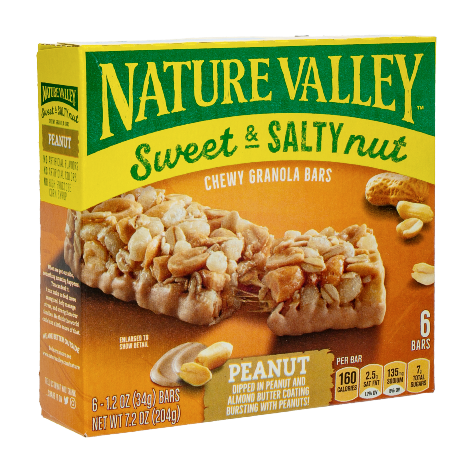 Barra De Granola De Granola Con Dulce Nuez Salada Y Maní NATURE VALLEY 210 G