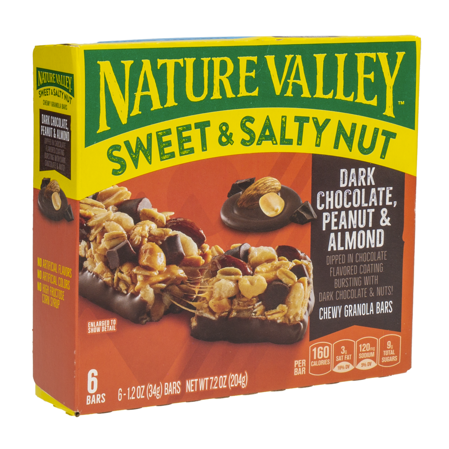 Barra De Granola Dulce Nuez Salada Chocolate NATURE VALLEY 210 G