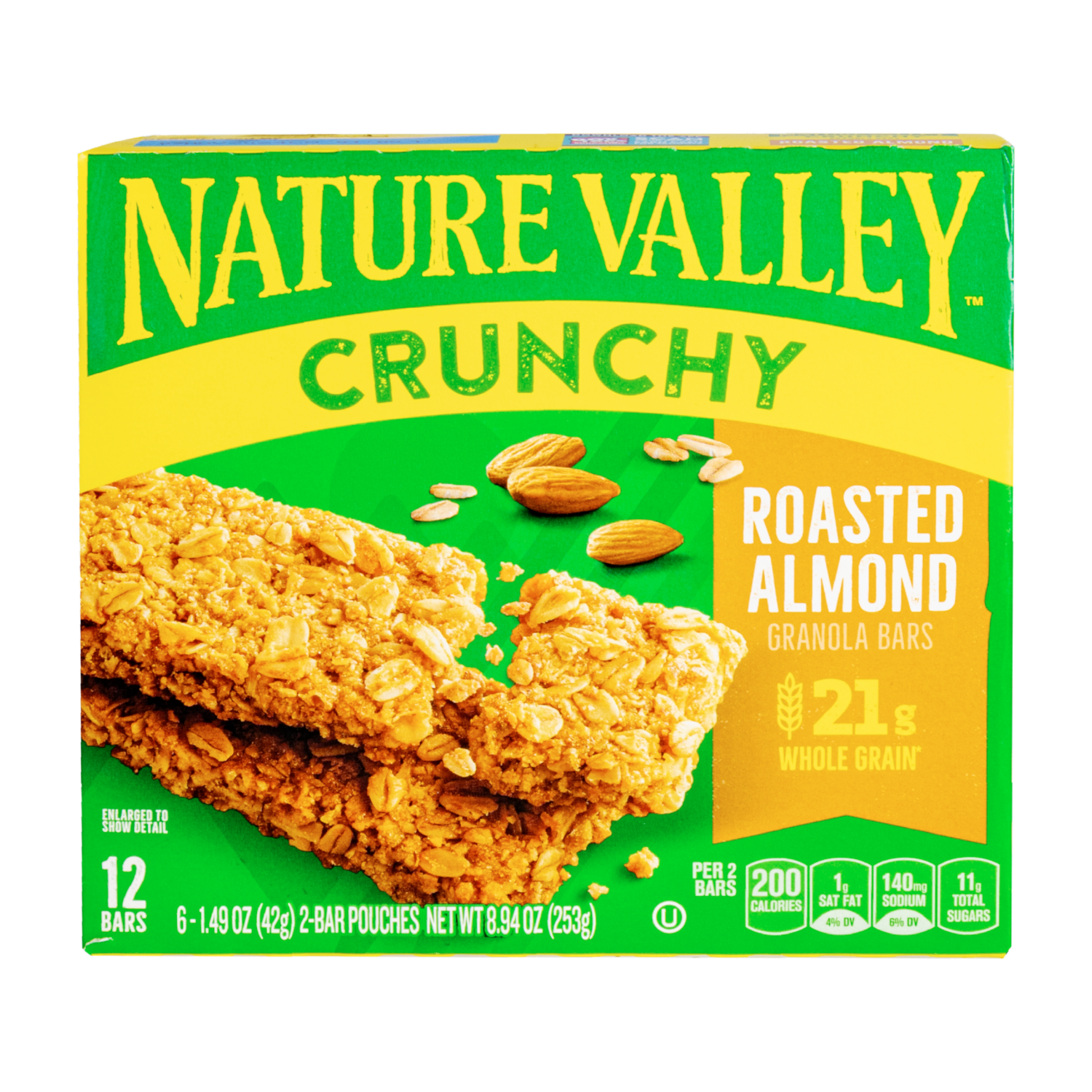 Barra De Cereal Con Granola Y Almendras NATURE VALLEY 253 G