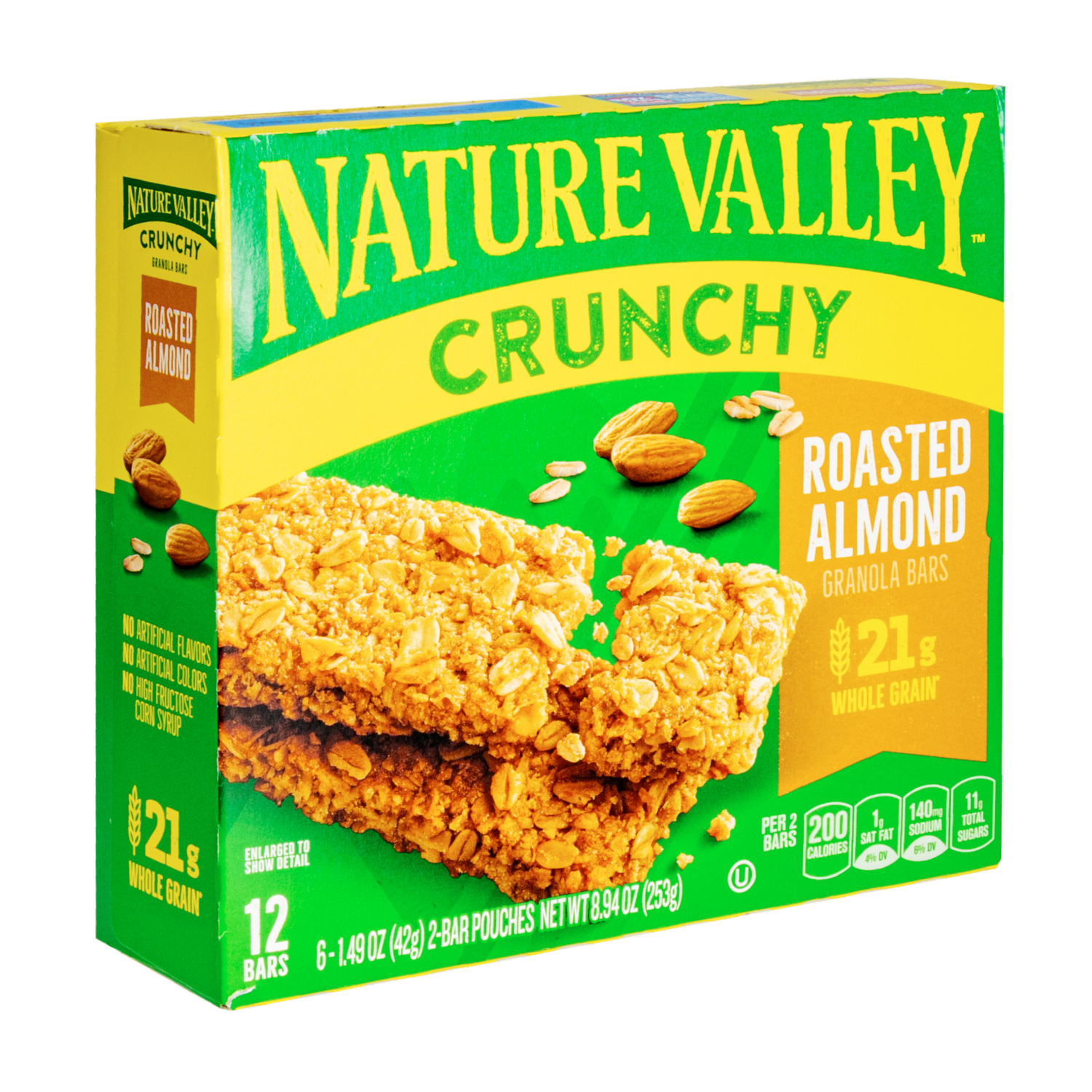 Barra De Cereal Con Granola Y Almendras NATURE VALLEY 253 G