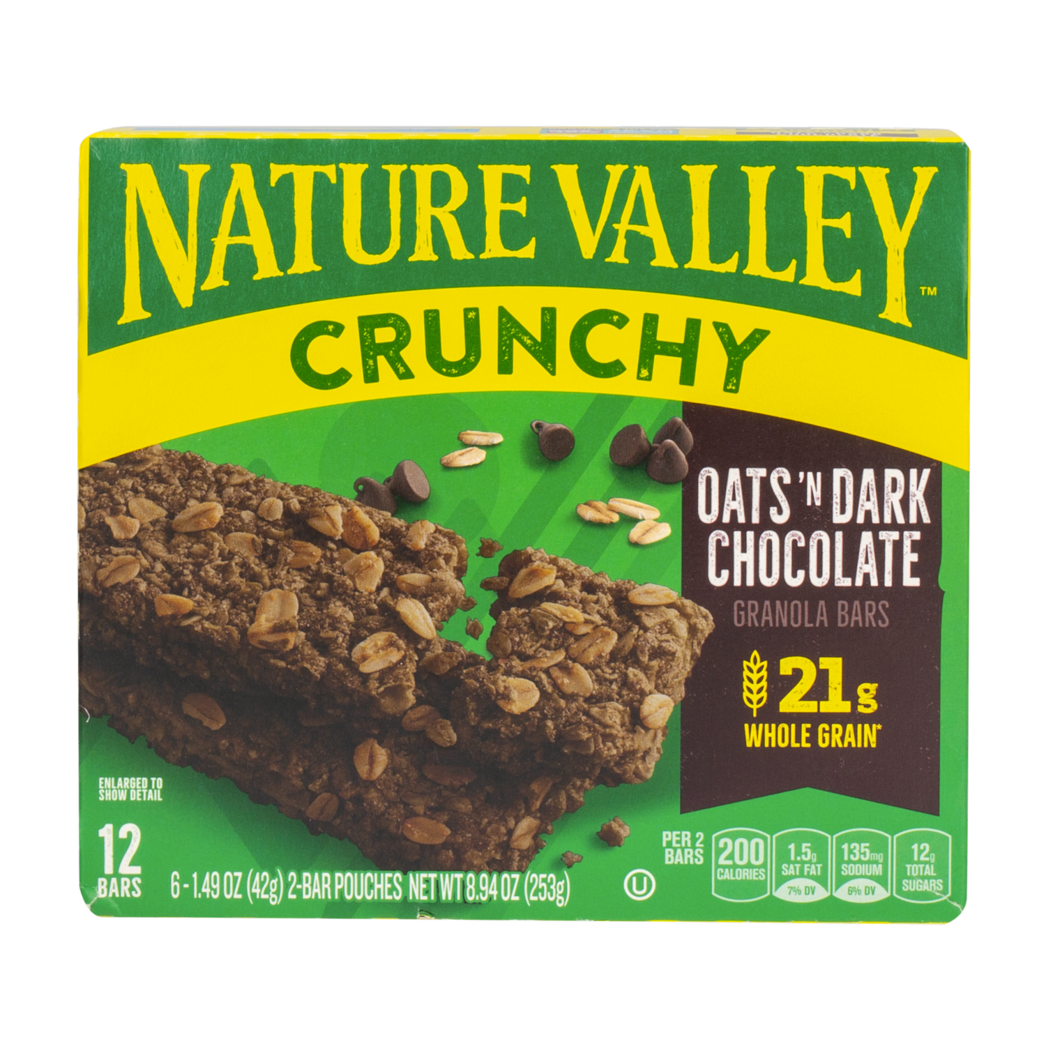 Barra De Granola Oats Con Chocolate NATURE VALLEY 253 G