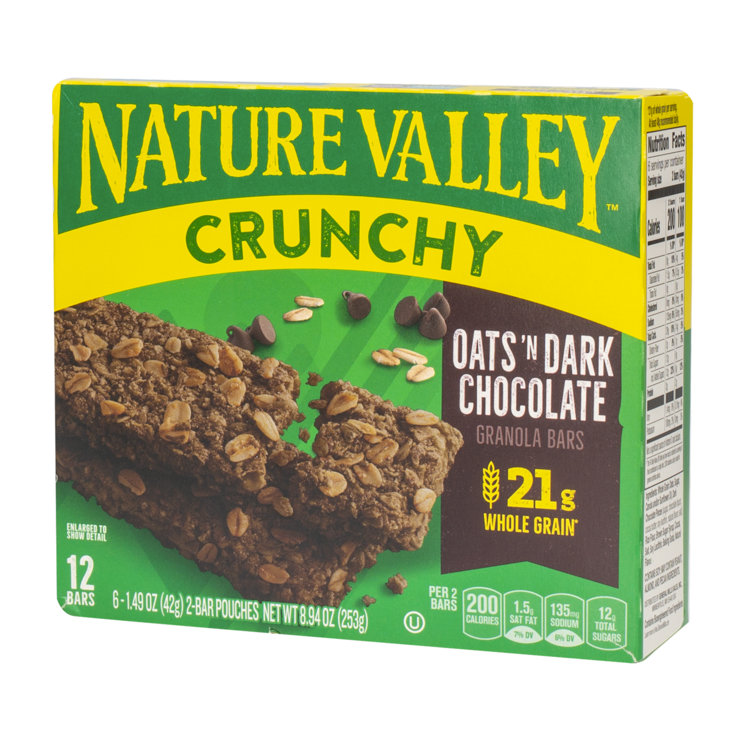 Barra De Granola Oats Con Chocolate NATURE VALLEY 253 G