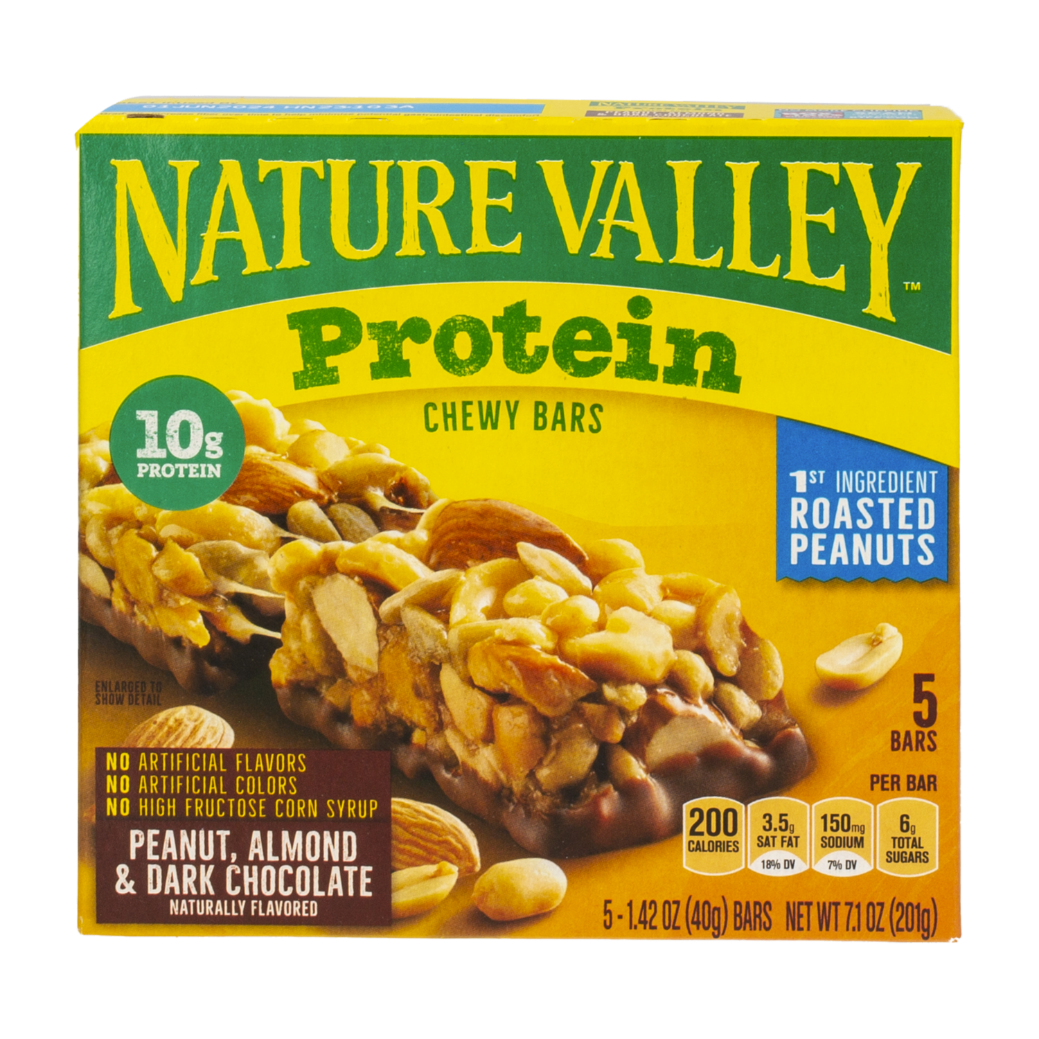 Barra De Cereal Con Peanut Almond Chocolate NATURE VALLEY 201 G