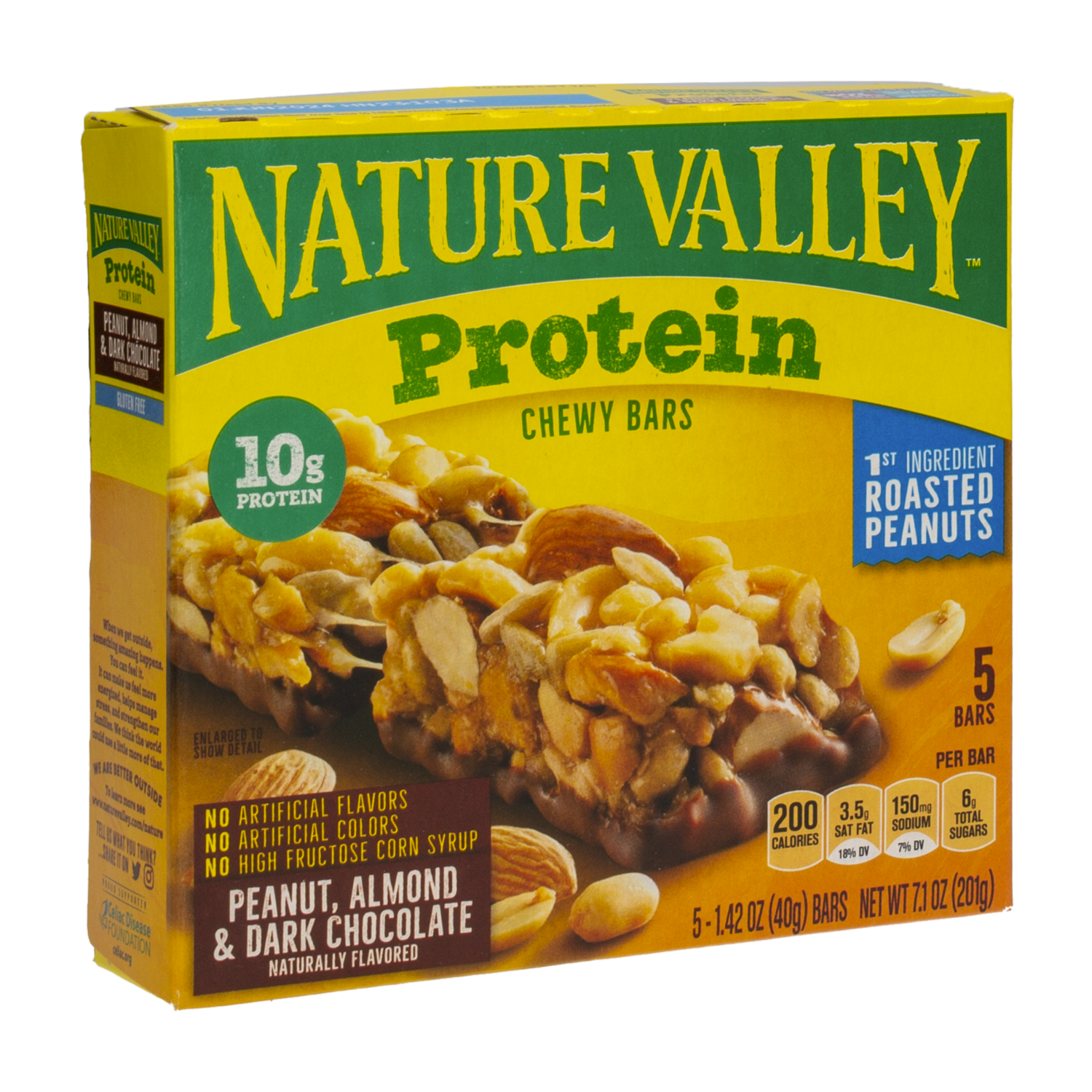 Barra De Cereal Con Peanut Almond Chocolate NATURE VALLEY 201 G