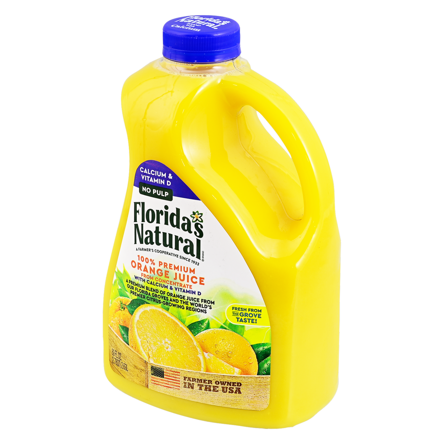 Jugo De Naranja Sin Pulpa Con Calcio Y Vitamina D FLORIDA’S NATURAL 2630 Ml