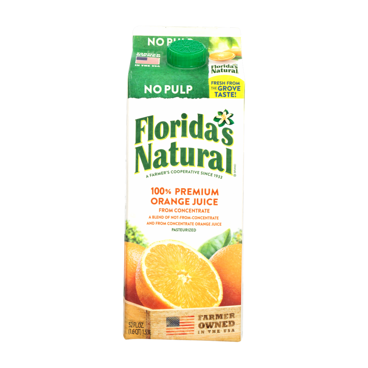 Jugo De Naranja Pasteurizados Sin Pulpa FLORIDA’S NATURAL 1530 Ml