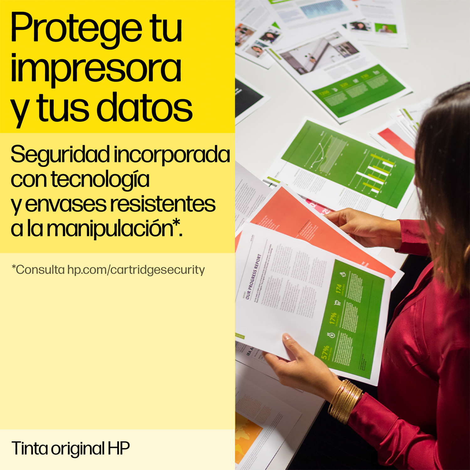 Tinta Para Impresora GT52 M0H56AL HP Amarillo