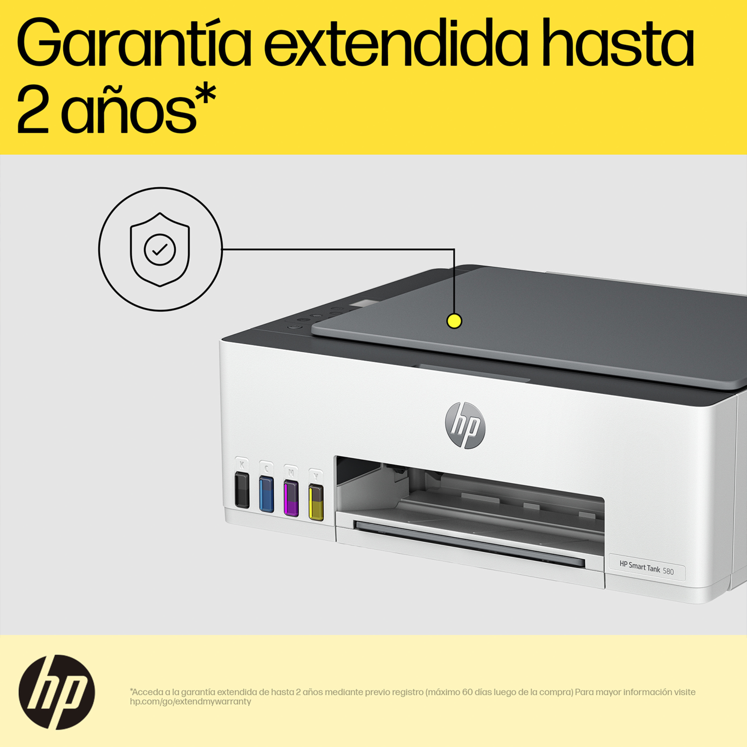 Impresora Multifunción Smart Tank 580 Wifi HP Tinta Continua