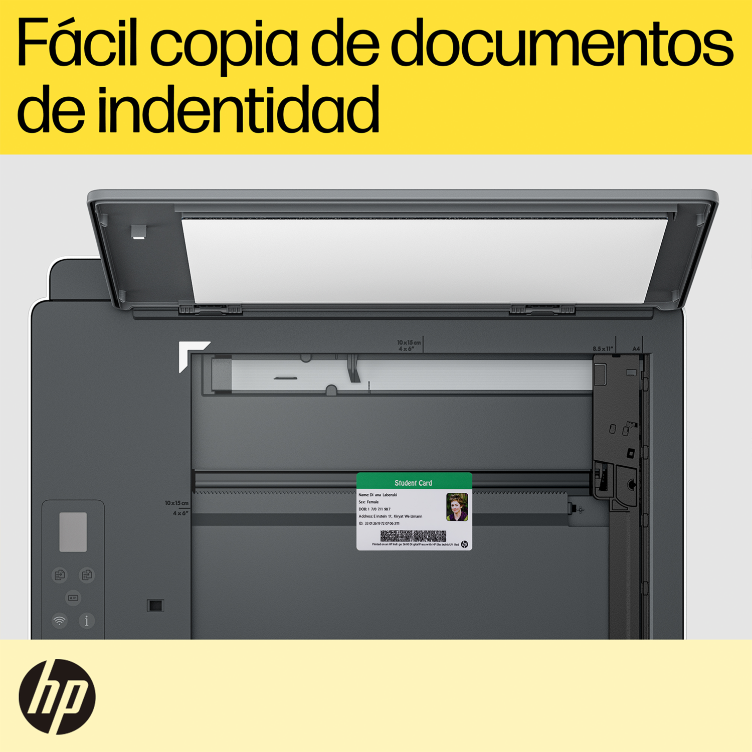 Impresora Multifunción Smart Tank 580 Wifi HP Tinta Continua