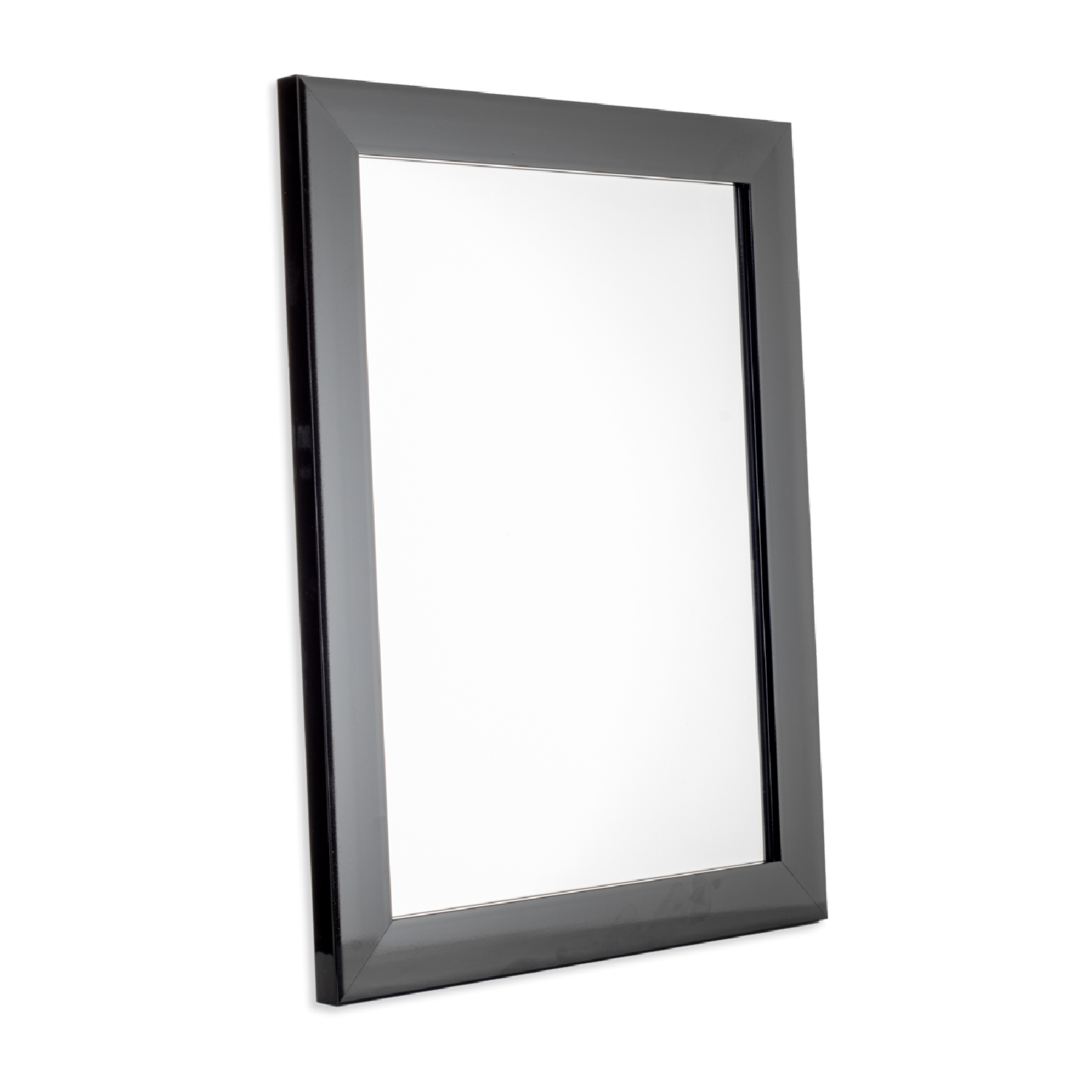 Espejo De Pared Con Marco Negro FREE HOME 30 X 40 Cm