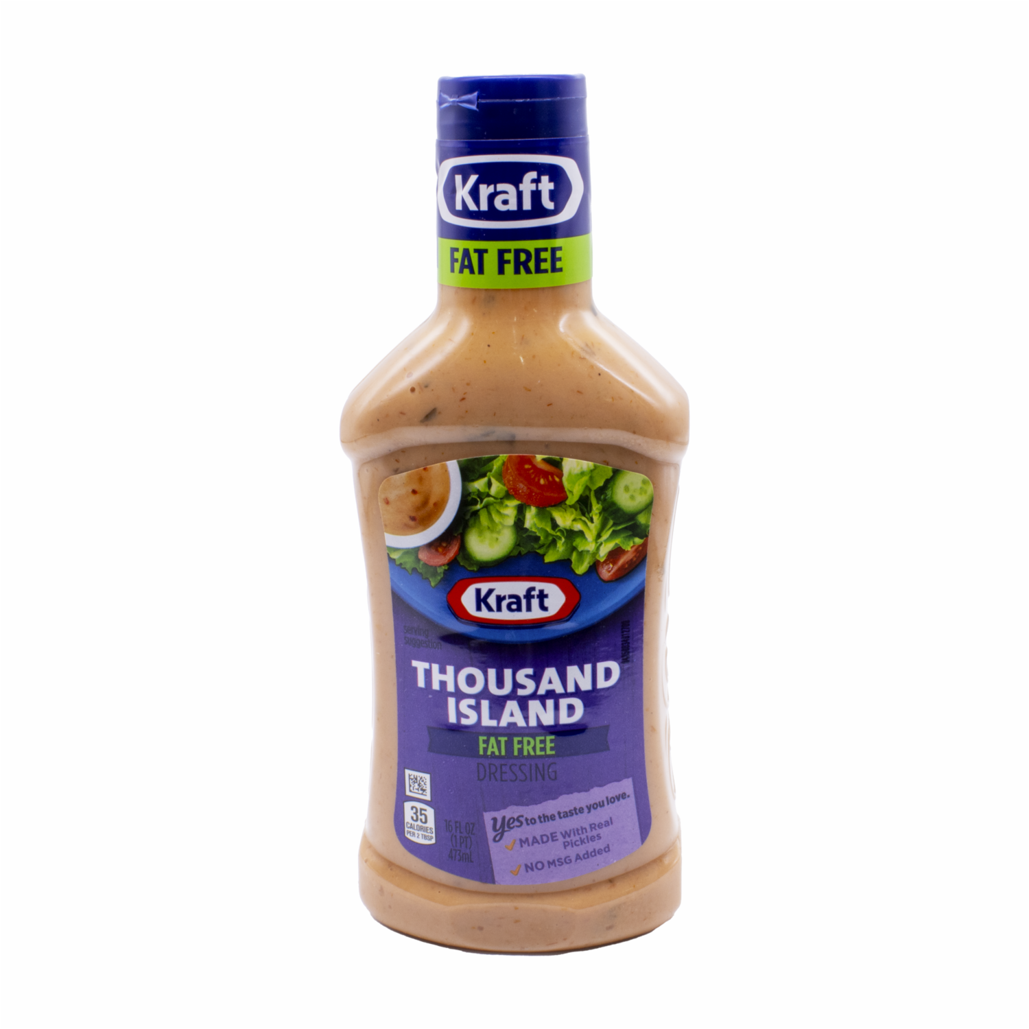 Aderezo Mil Islas Sin Grasa KRAFT 473 Ml