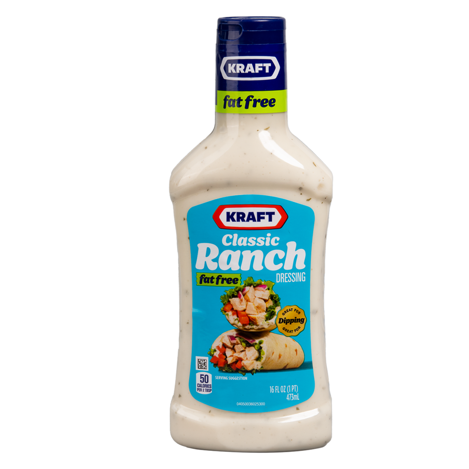 Aderezo Ranchero Sin Grasa KRAFT 473 ml