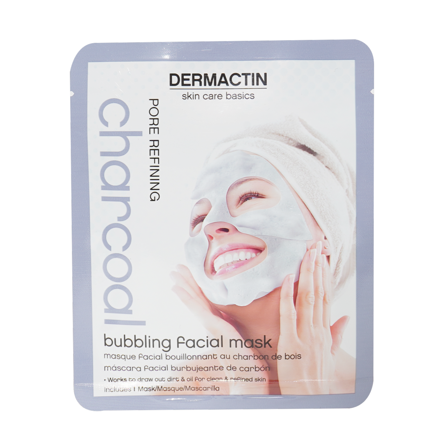 Mascarilla Facial Negra De Burbujas Oxigenadas DERMACTIN-TS 20 G