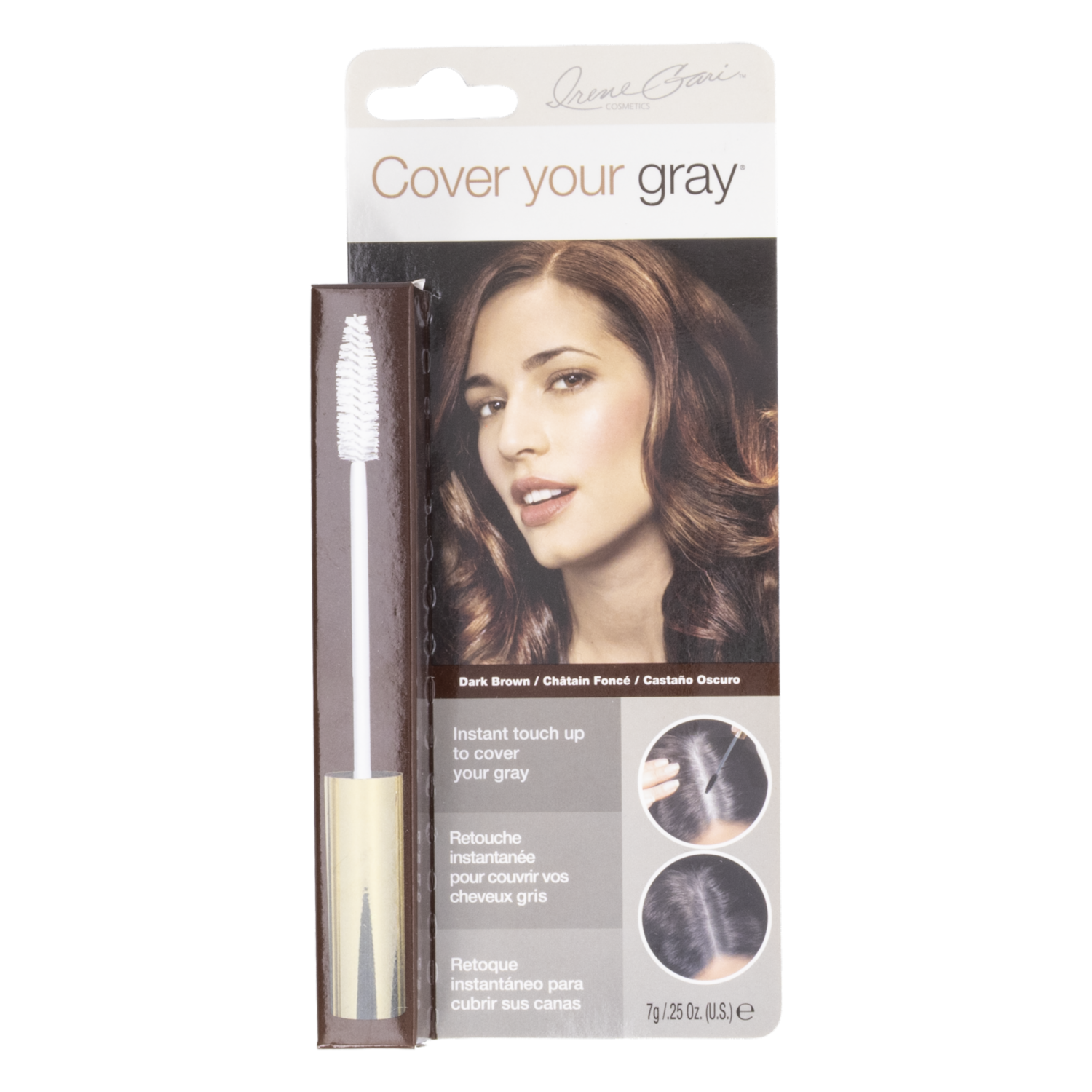 Cubre Canas Cover Your Gray Brush In Castaño Oscuro Mujer COVER YOUR GRAY 7 G