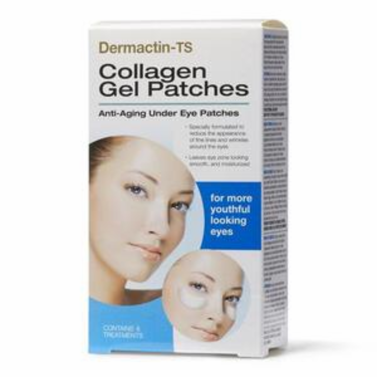 Contorno De Ojos Collagen Gel Patches DERMACTIN-TS Unidad