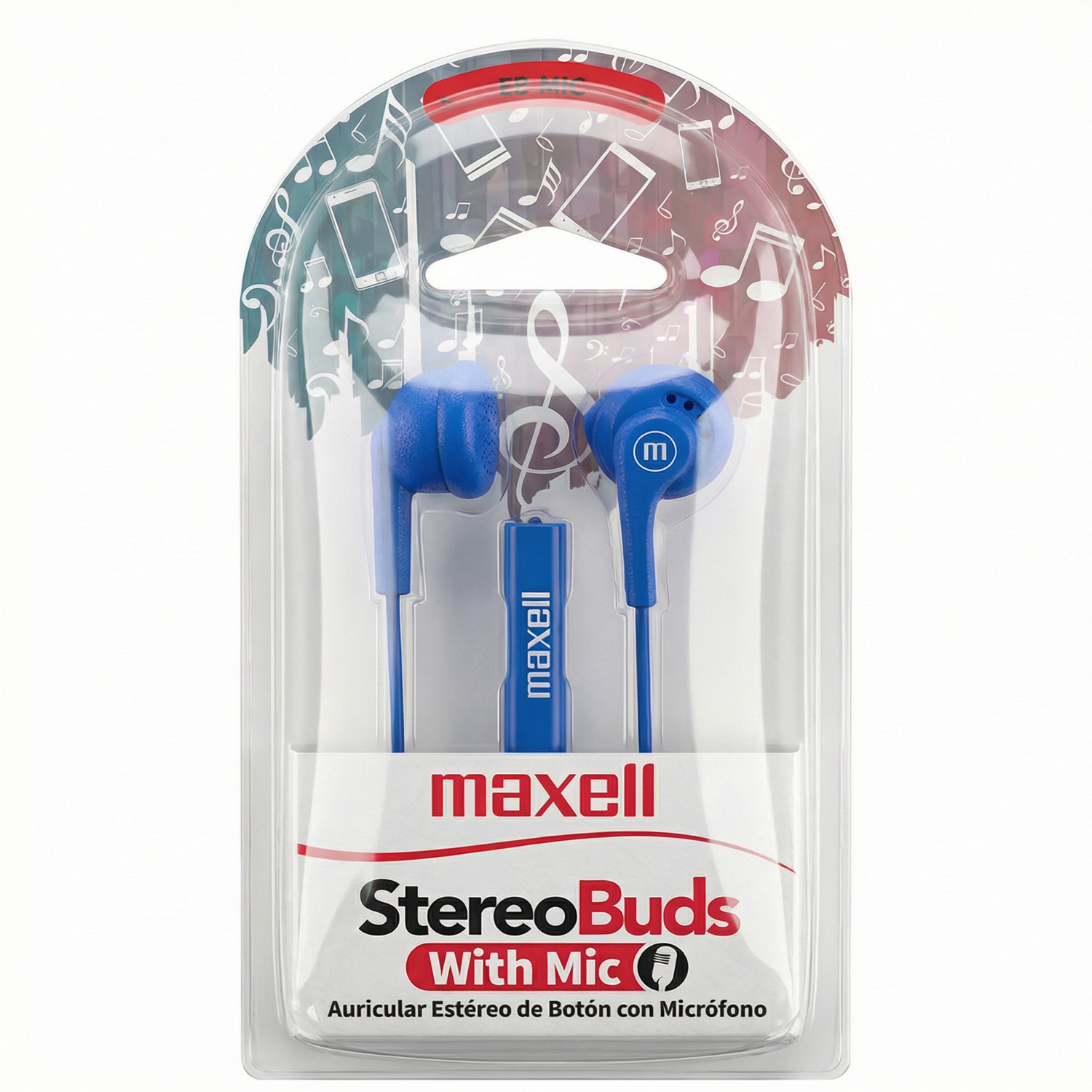 Audífonos Max Buds EB-MIC MAXELL Con Cable