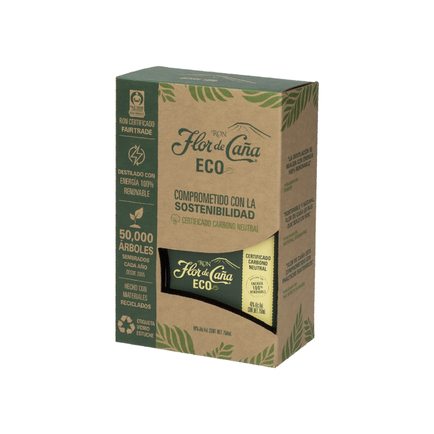 Ron 15 Años FLOR DE CAÑA 750 Ml