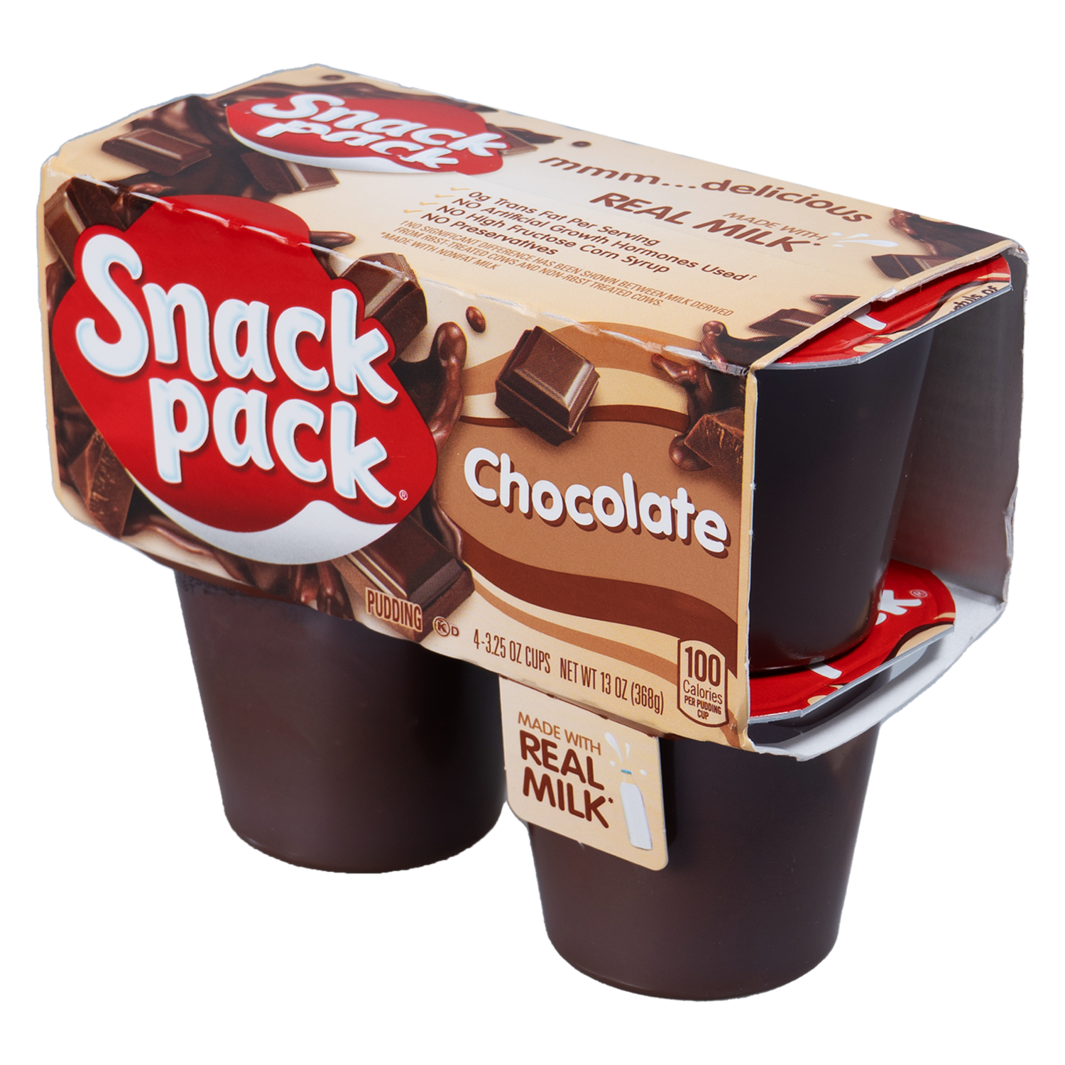 Pudin De Chocolate Sin Gluten HUNT’S Tarrina