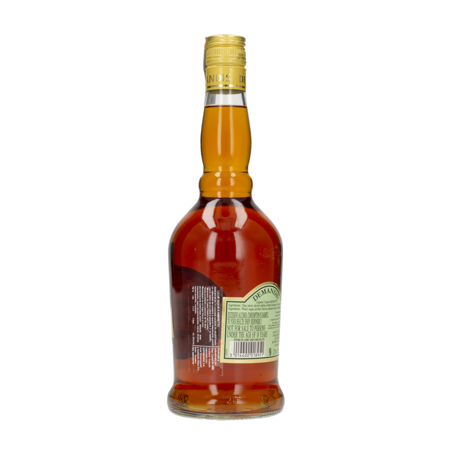 Amaretto Crema De Licor DEMANDIS 700 ML