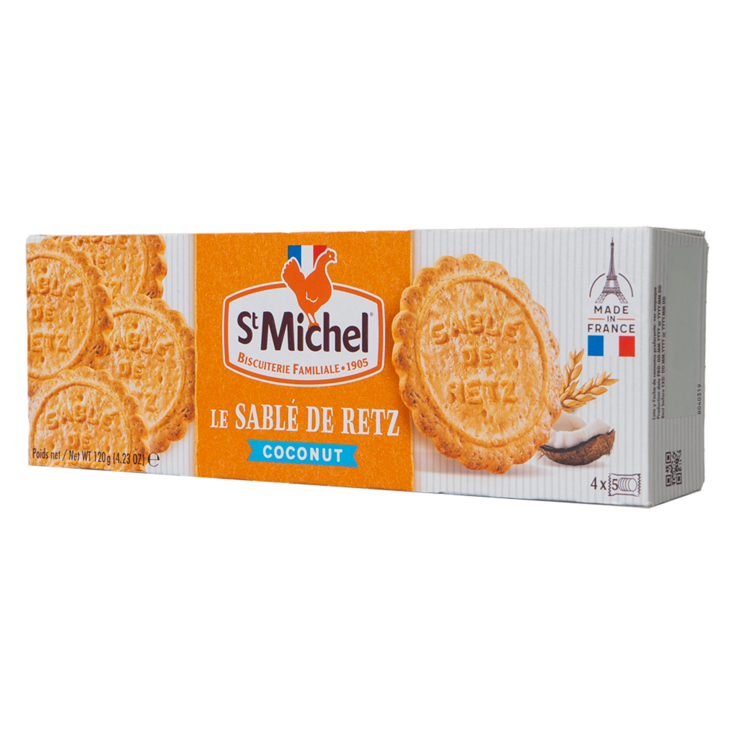 Galletas Dulces De Coco Crujiente ST MICHEL 120 G