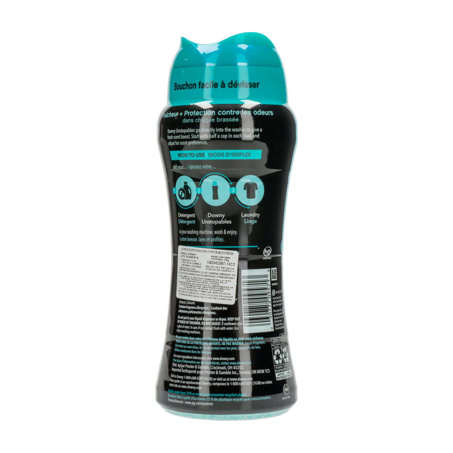 Perlas Potenciadoras De Aroma Para Ropa Fragancia Fresca DOWNY 345 G
